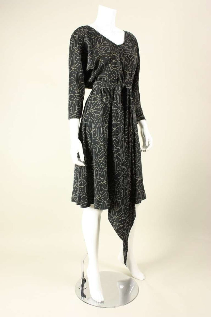 Halston Wrap Dress 1970's Printed Vintage – Regeneration Vintage